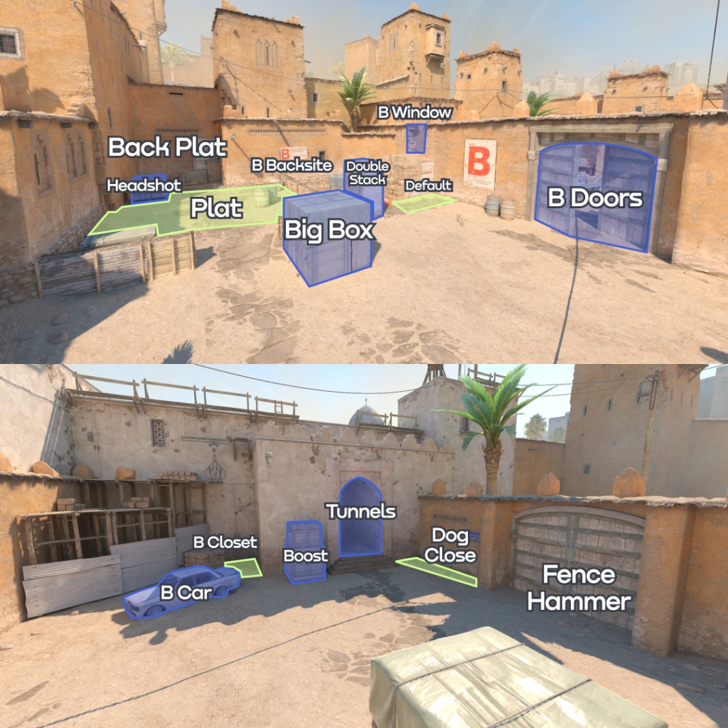 Dust 2 Callouts 4
