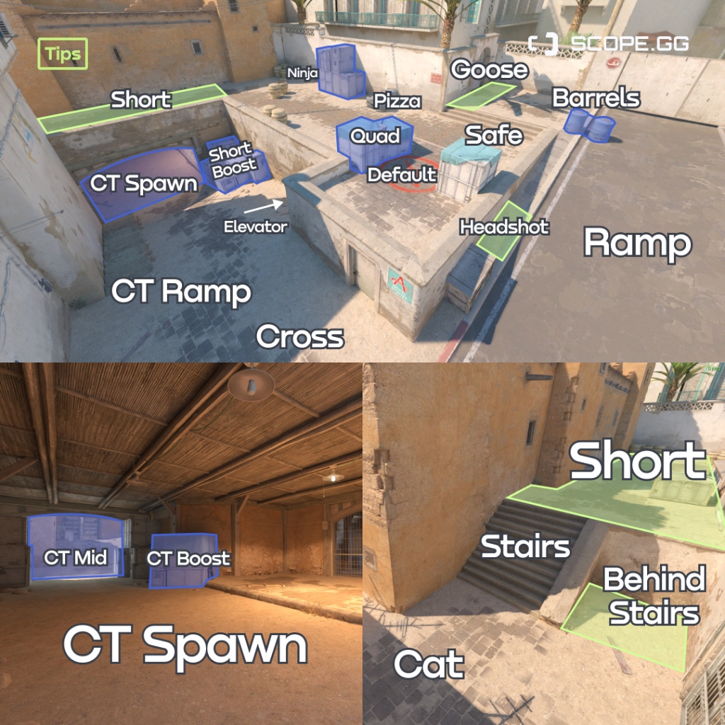 Dust 2 Callouts 6